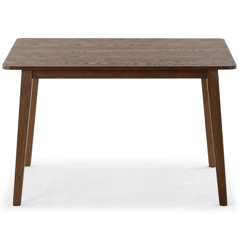 Bellalexa 48" Wood Dining Table, Medium Oak