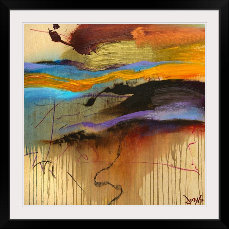 «The Sweep V» par Jonas Gerard, impression, H 35 po x l 35 po x P 1,5 po, Toile