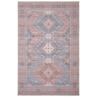 Tapis bleu clair à tissage plat Jaiceion