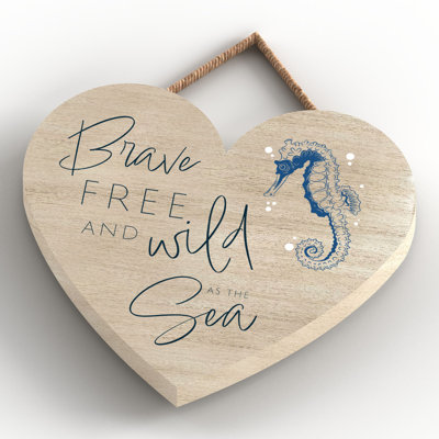 Coastal Nautical & Beach Wall Decor on Solid Wood