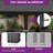 12X18FT Hardtop Gazebo Double Roof Canopy Galvanized Iron Aluminum-110957394