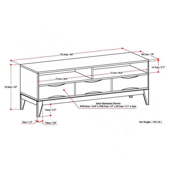 Dimensions du produit