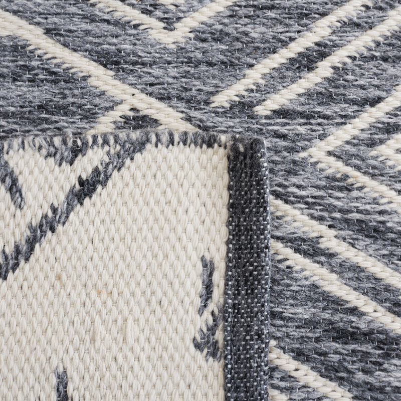 Kilim Flat Weave Performance Southwestern Rug, Rectangle 4' x 6'