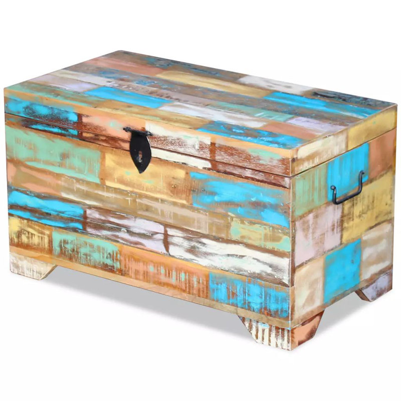Commode de rangement en bois massif Bem