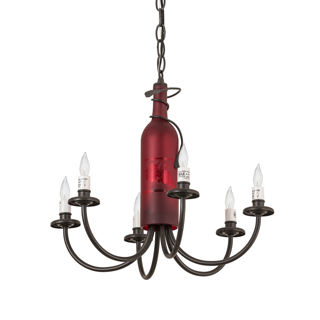6 - Light Classic / Traditional Chandelier Meyda Lighting
