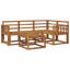 187.5cm Wide Patio Sectional Set