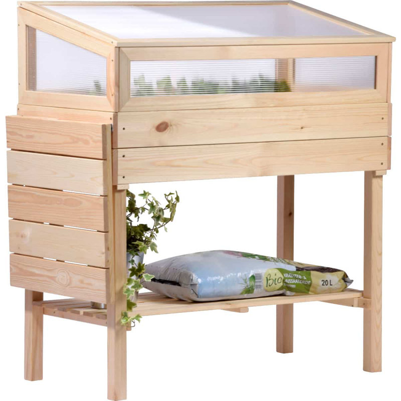 Aakifa 1.5 Ft W x 5 Ft D Cold Frame