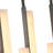 Linear Island Pendant - Forged Bronze