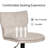 Modern Upholstered Adjustable Height Swivel Full Back Metal Base Bar Stool-585337184
