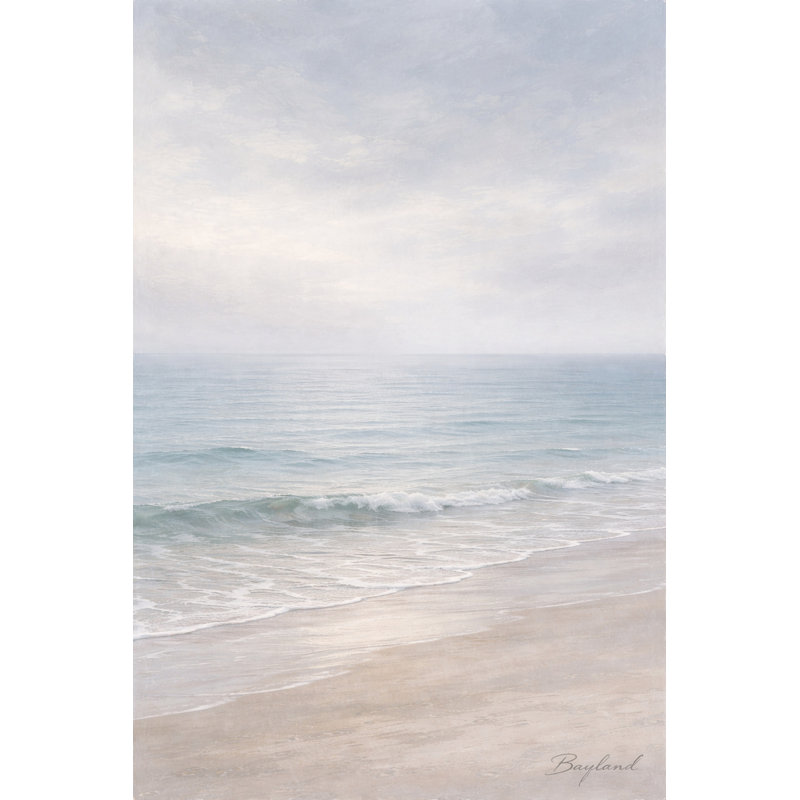 Art mural sur toile Coastal Surf, L 30 po x H 40 po x P 1,5 po