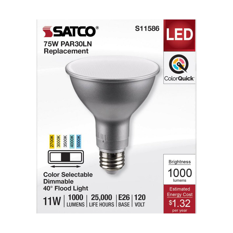 11 Watt White LED Bulb