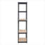 Étagère de rangement utilitaire à 5 niveaux pour le garage et le sous-sol, support de rangement en acier au carbone noir jais à capacité élevée réglable P 16 po x l 36 po x H 71,4 po