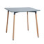 Acushnet Solid Wood Base Dining Table-1569150038