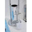 Free Standing Toilet Roll and Brush Holder