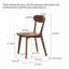 Chaises de salle à manger en bois-490561433