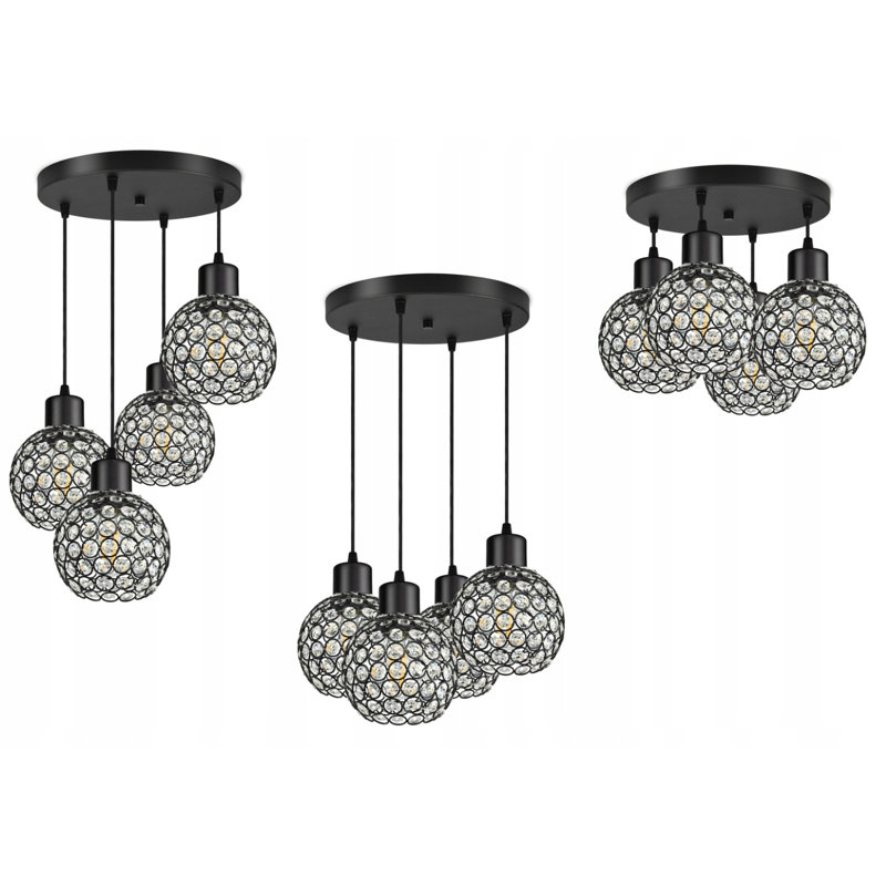 Danner 4 - Light Cluster Globe Pendant