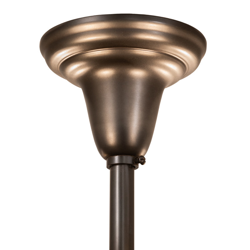 Lustre 4 lumières 28 "de large Bell Revival