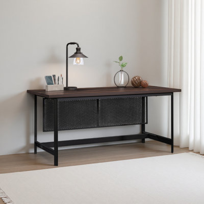 Sturdy Practical Industrial Table Desk with Spacious Work Surface
