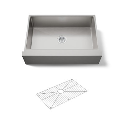 Strive Undermount Single-Bowl Farmhouse Kitchen Sink