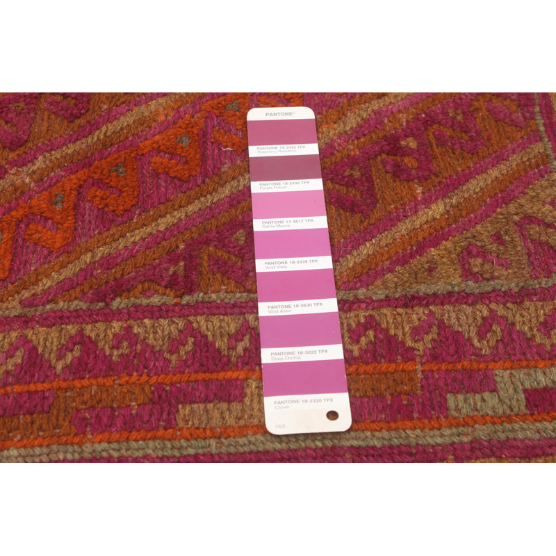 John-Michael One-of-a-Kind 4'11" X 6'0" New Age Wool Area Rug in Purple