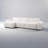 Cheenou 127.5" Upholstered Revisable Sectional