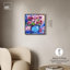Art floral abstrait sur toile abstraite-104333761-111779747