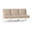 Monaco 74.5" Wide Outdoor Patio Sofa with Cushions-93663393-70040645-70040642