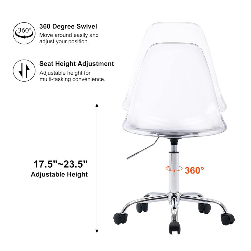 Chaise de bureau Dourdain Guzman