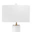 Lampe de table blanche 31 "LaMattina