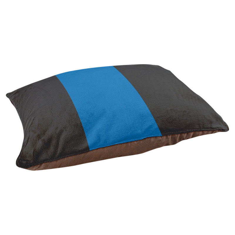 Coussin Golden State, Grand (l 40 po x P 30 po x H 14 po), Ardoise / bleu royal / ardoise