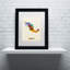 « mexico aquarelle map » par michael tompsett, impression encadrée-13608804-13608806