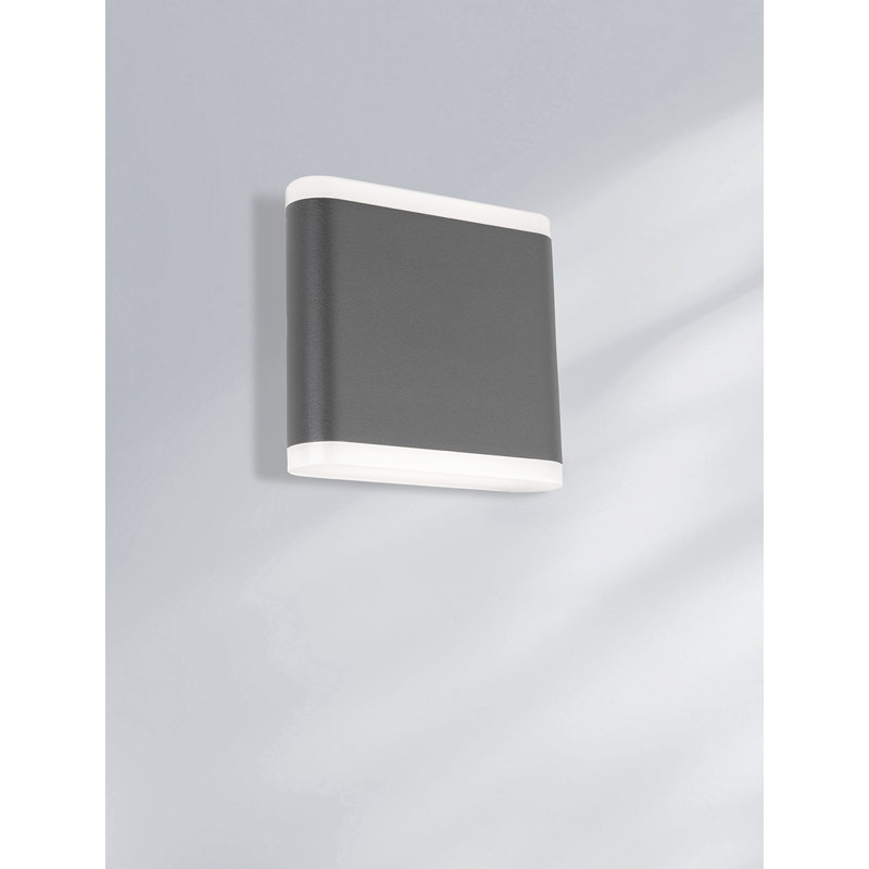 10.6cm H Integrated LED Outdoor Sconce