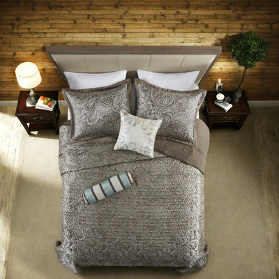 Reversible Bedding Sets, Queen Jacquard Cotton Filled Classic Home