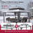 SUNJOY Kingston 14x12 Gazebo, Steel Hardtop Gazebo with Curtain and Netting - Aluminum Posts-115709166-115709167