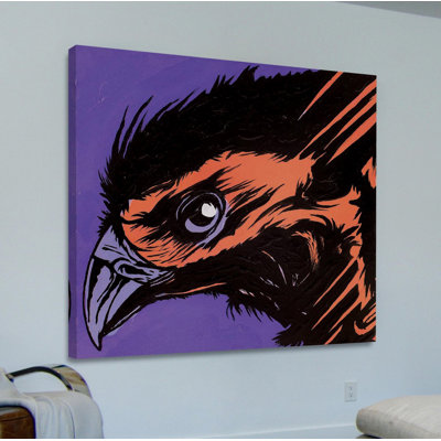 Raven 2 par Josh Ruggs - peinture sur toile tendue