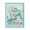 «Happy Holidays», «Nautical Expression Beach Anchor Seashells» par Laura Watson - impression sur toile