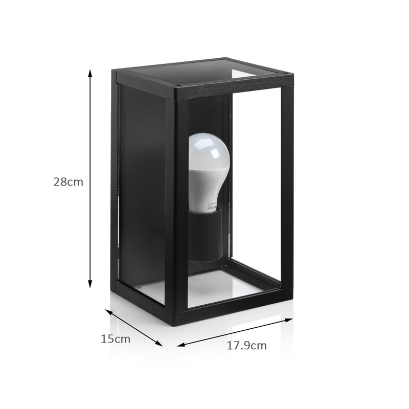 Garrick Black 71.12cm H Outdoor Flush Mount