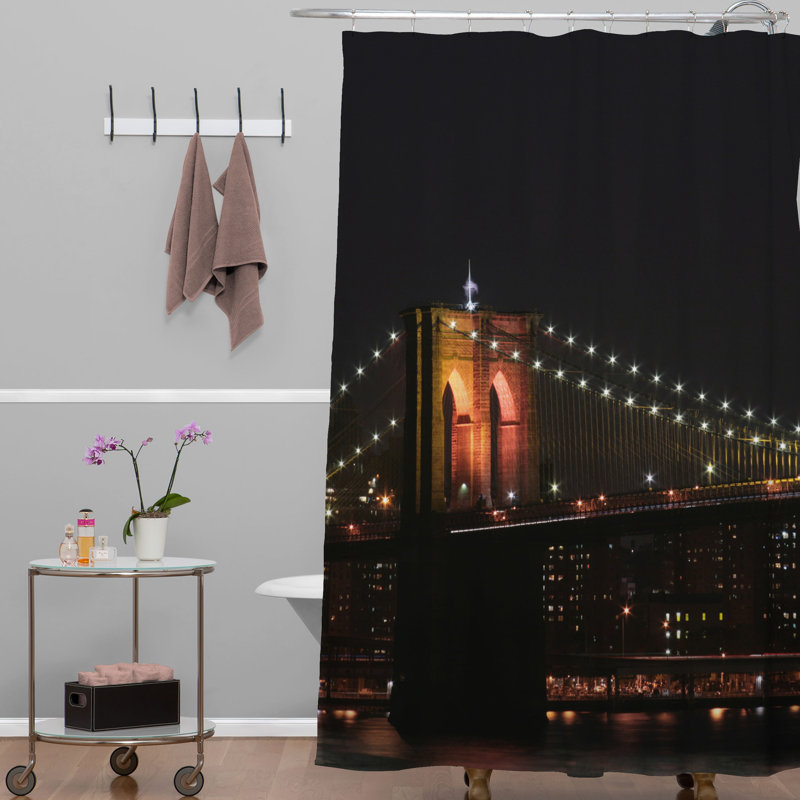 Leonidas Oxby Modern Shower Curtain