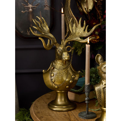 Buste antique en aluminium Eugene