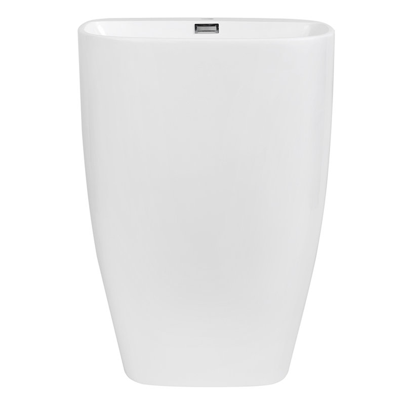 Lavabo autoportant en résine 24 po