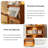 31.5"Brown Style Creative Solid Wood Bookshelf