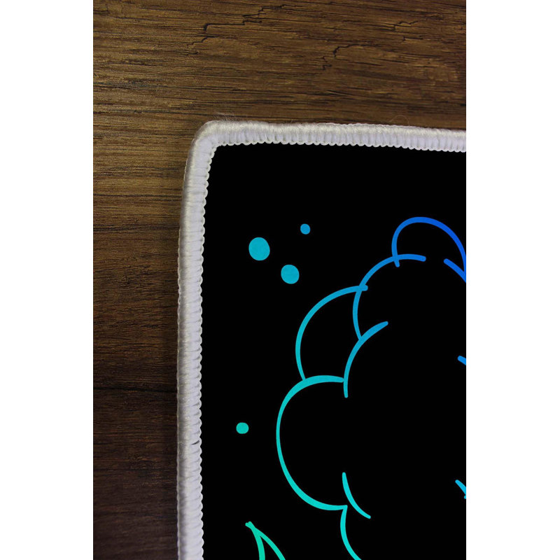 Stylish Hall Carpet, 2.6 x 4.9 Feet, 100% Polyester, 650 g/m² | Antibacterial, Non-Slip PVC Underside, 0.3 in Pile Height | Machine Washable, 3D Digital Printing, Perfect for Any Entryway or Living Space