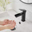 Robinet de salle de bains monotrou avec ensemble de drainage-86866321