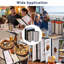 Paquet de 30 couvercles de menu de restaurant WeChef 8,5 x 14 po 4 pages 8 et 4,25 x 14 po-118010619