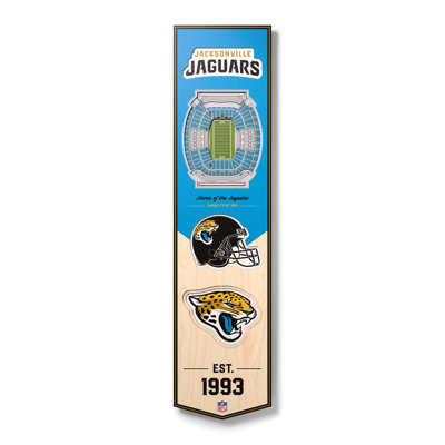 NFL 3D 8x32 Stadiumview Banner