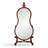 American-Style Retro Violin-Shaped Full-Length Mirror-2139262923