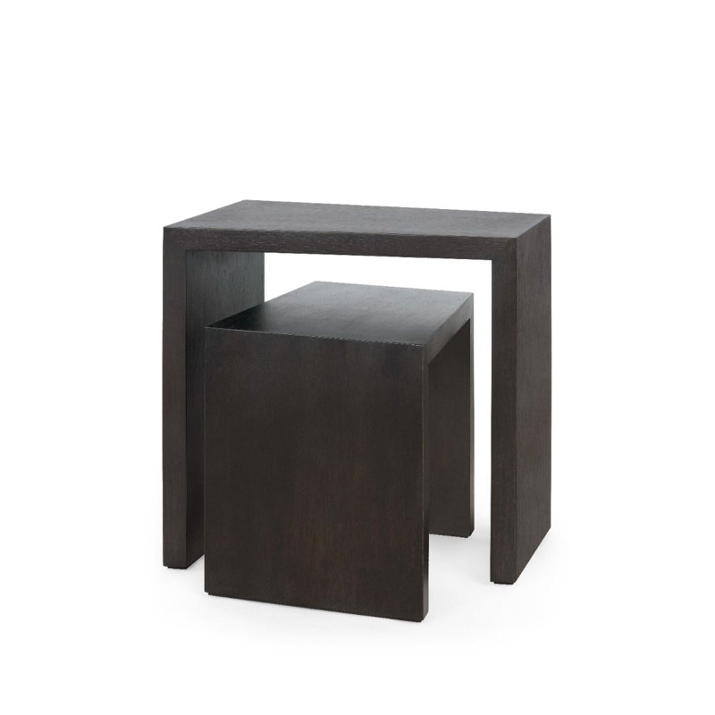 Lucy Nesting End Table, Espresso