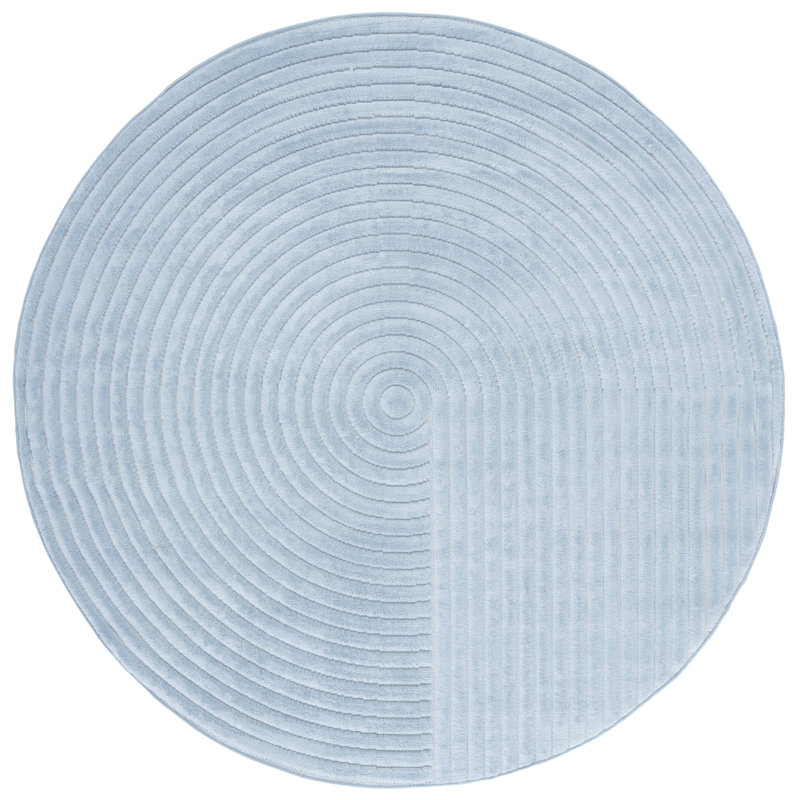 Tapis bleu Selena 674, Rond 6 pi 7 po