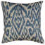 Ikat Blue Cushion-57215585-57215598