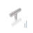 T Single Hole Bar Pull Multipack